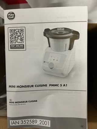 MINI MONSIEUR CUISINE DE JUGUETE (LIDL)