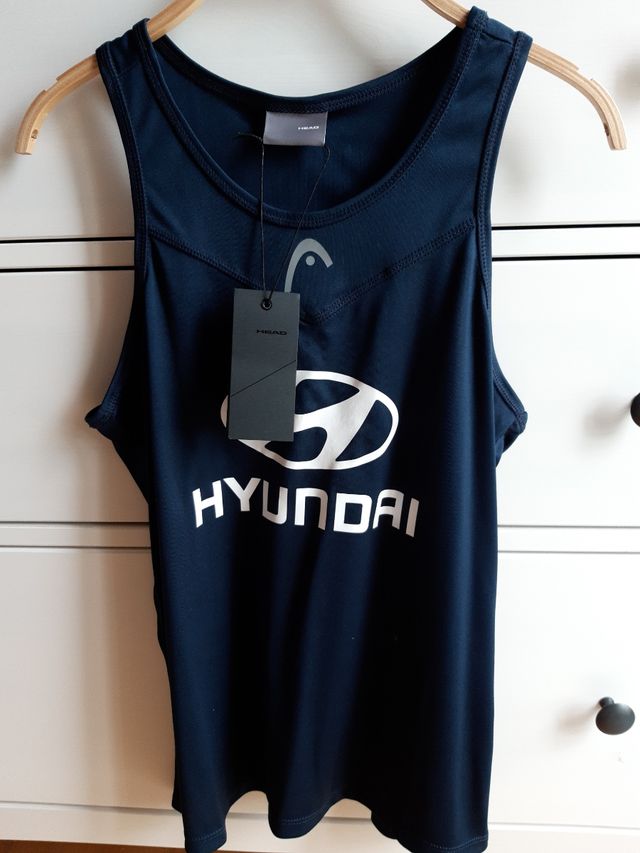 Camiseta t.XS de deporte de Head azul marino nueva