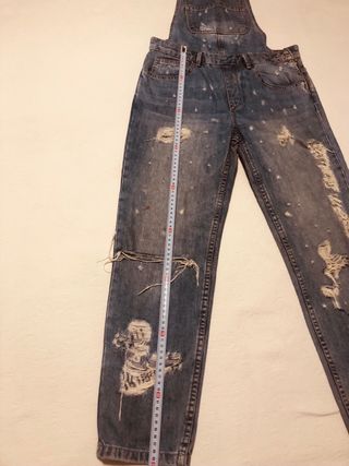 Peto- mono vaquero Zara talla XS