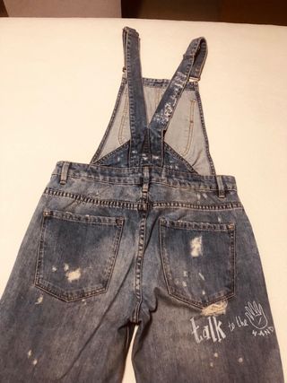 Peto- mono vaquero Zara talla XS