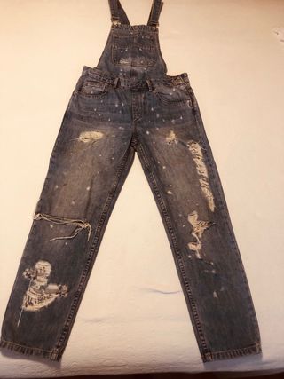 Peto- mono vaquero Zara talla XS