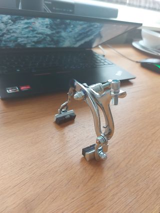 Pinzas de freno trasero bicicleta clásica