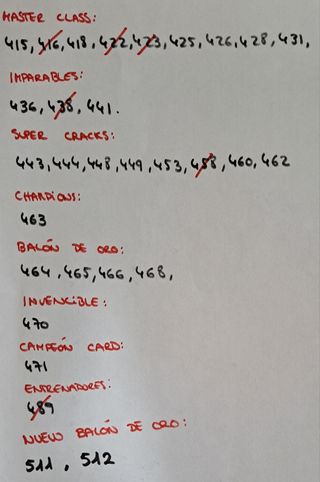 Cromos Adrenalyn XL 22-23