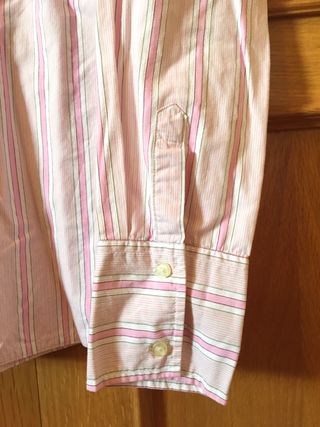 Camisa rayas rosa. Pepe Jeans