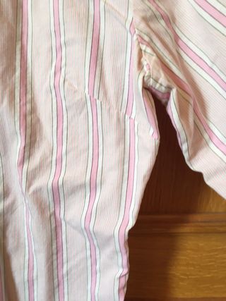 Camisa rayas rosa. Pepe Jeans