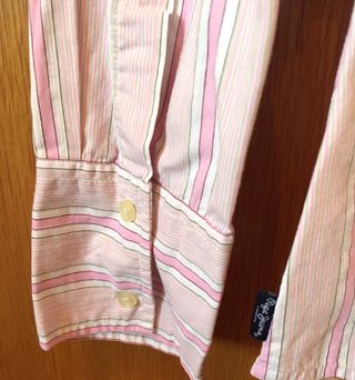 Camisa rayas rosa. Pepe Jeans