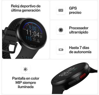 Polar Pacer Smartwatch GPS Multisport - Monitoraggio Cardiaco, Sonno, 150+ Sport, Barometro, Batteria Lunga Durata - Foto 4