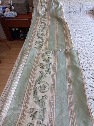 cortinas confeccionadas 2 un. 1.65 cm