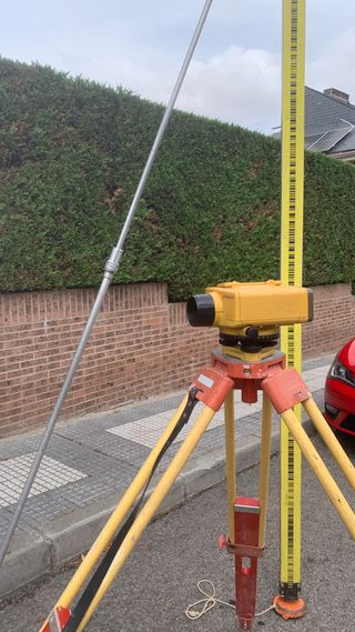Equipo nivelación alta precisión topografía