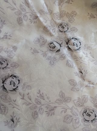 cortinas confeccionadas 2 un. 1 m. ancho cada un.