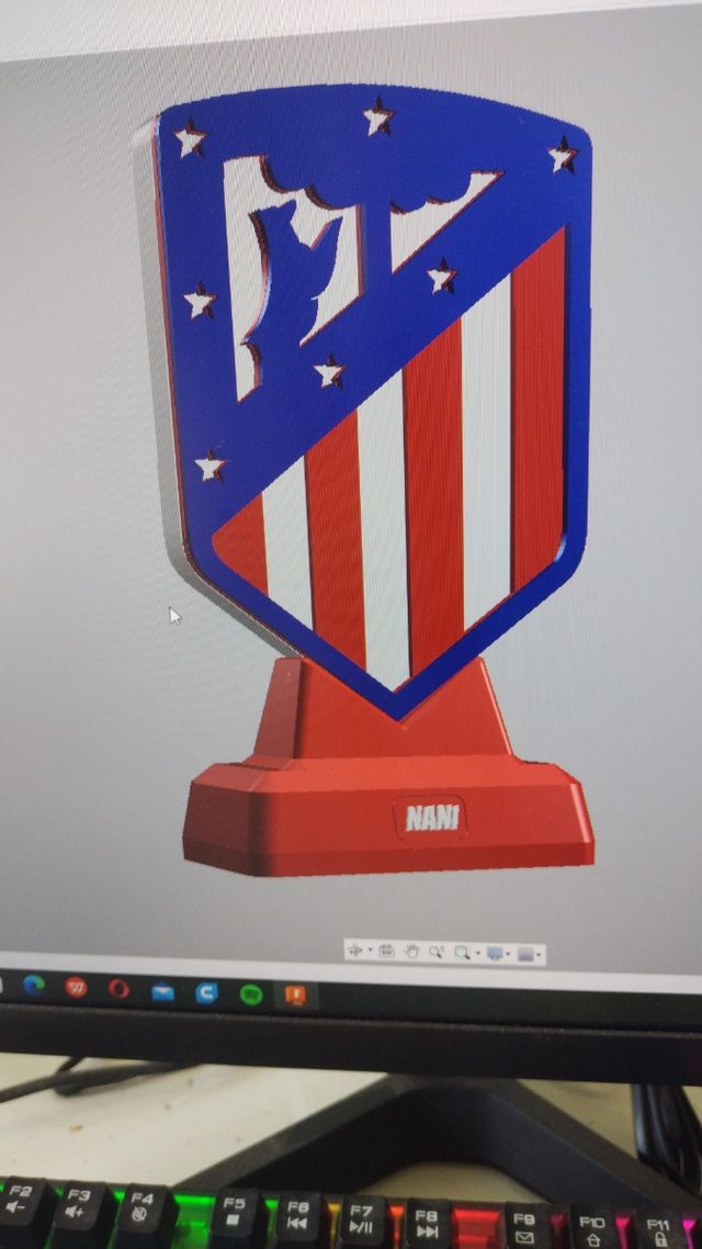 Trofeo Atlético de Madrid 3D
