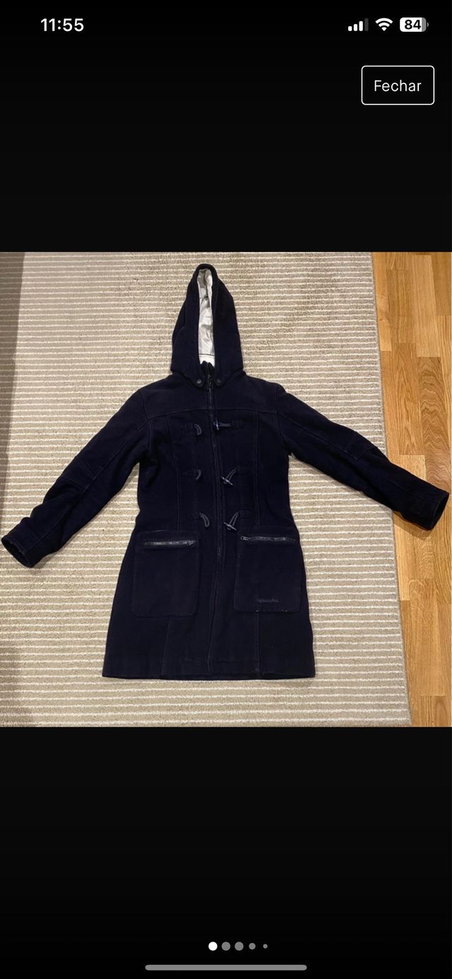 Casaco de inverno, quente, de lã, Lightning Bolt