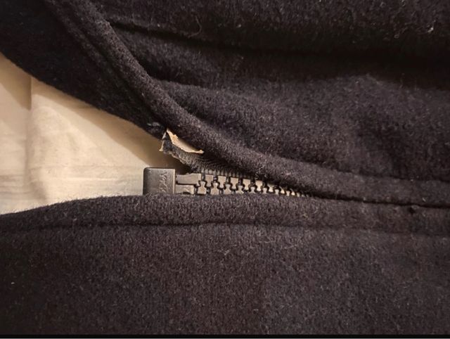 Casaco de inverno, quente, de lã, Lightning Bolt