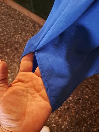 camisa o vestido,azulon