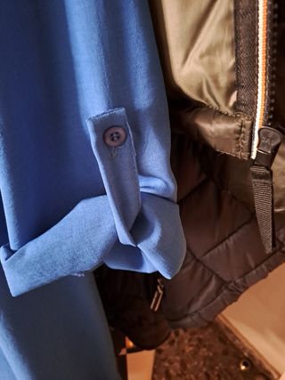 camisa o vestido,azulon