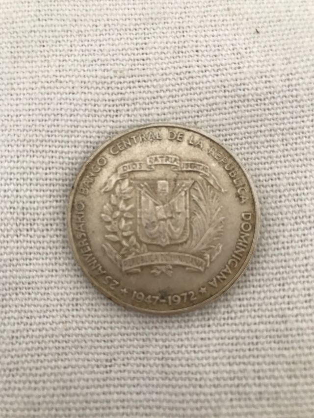Moneda 1 peso República Dominicana