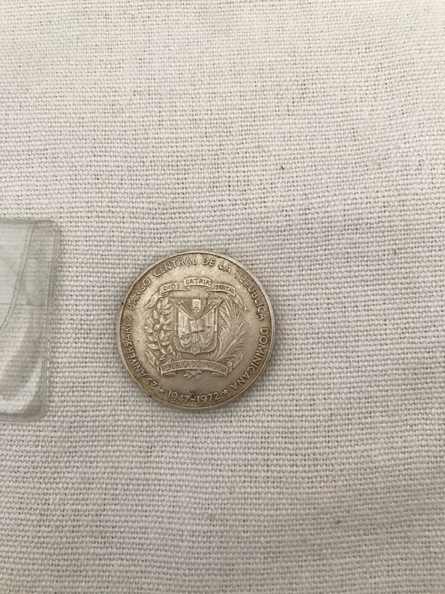 Moneda 1 peso República Dominicana