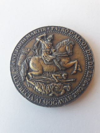 MEDALLA SAN JORGE ALCOY 2001