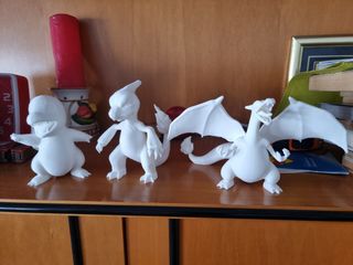 Figuras pokemon 3d fuego 