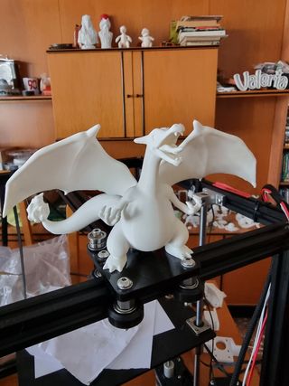 Figuras pokemon 3d fuego 