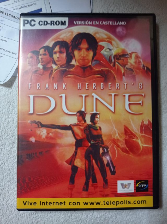 Juego PC CD_ROM DUNE Frank Herbert'8 