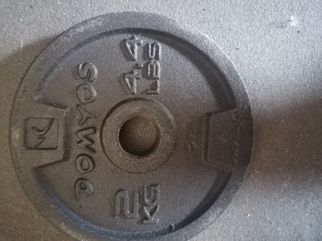 Dischi in ghisa domyos da 1kg e 2kg