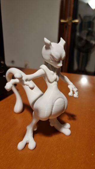 Figuras  Pokemon 3d mew y mewtwo