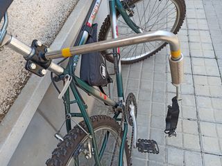Arnés bicicleta para perros.