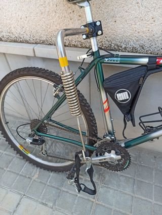 Arnés bicicleta para perros.