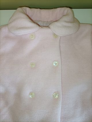 Abrigo rosa niña Tutto Piccolo