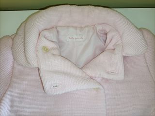 Abrigo rosa niña Tutto Piccolo