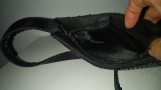 👛Bolso vestir negro lentejuelas