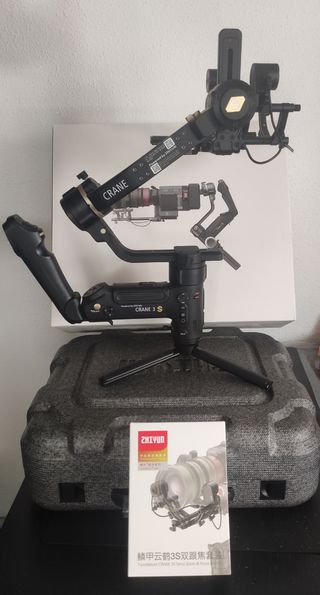 ✅ Zhiyun Crane 3s  Smartsling y Servos Zoom & Foc