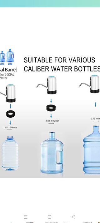 DISPENSADOR BOMBA DE AGUA