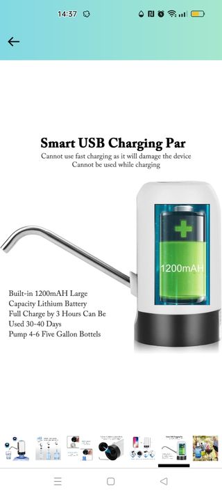 DISPENSADOR BOMBA DE AGUA