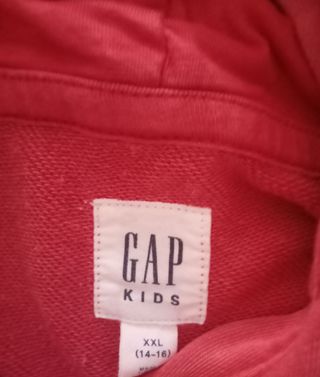 Sudadera Gap, con gorro y bolsillo talla 14-16