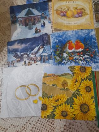 tovaglioli per découpage