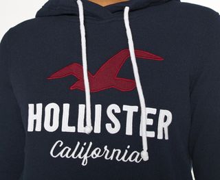 HOLLISTER CO. JERSEY CON CAPUCHA