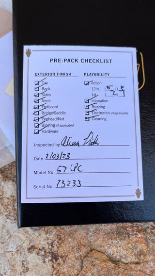 Gibson Les Paul Custom Black Beauty 57