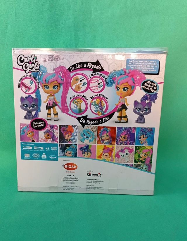 Muñeca curli girls fashionista