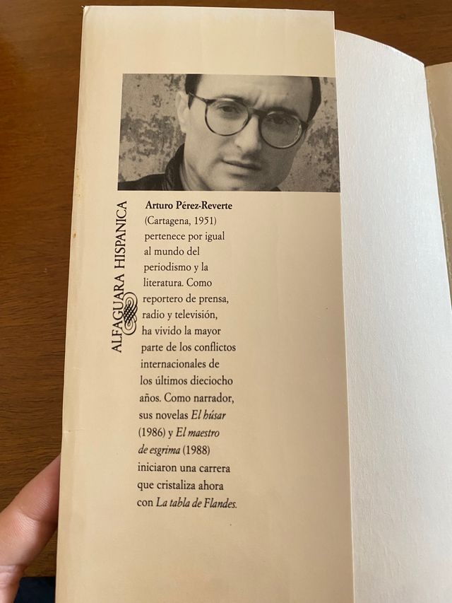 "La Tabla de Flandes", de Arturo Pérez Reverte 