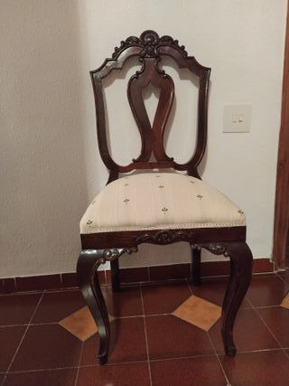 6 Sillas antiguas comedor