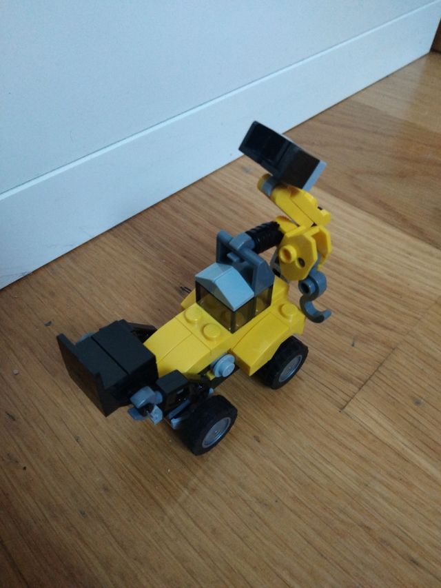 Mini excavadora Lego
