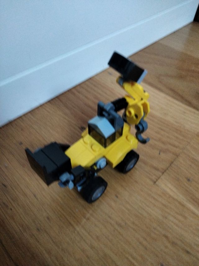 Mini excavadora Lego