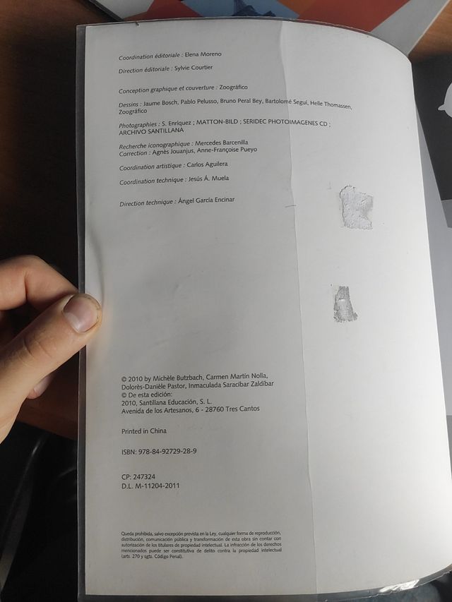 Libros de texto - Francés 1°ESO