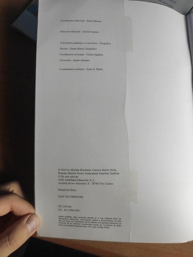 Libros de texto - Francés 1°ESO