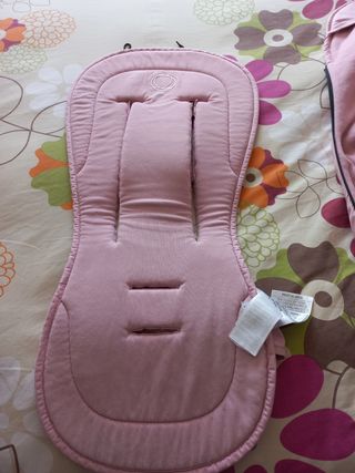 saco y esterilla buganoo rosa