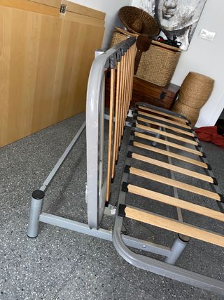 Sofá cama Rojo CLIK CLAK 2plazas (varios ángulos)