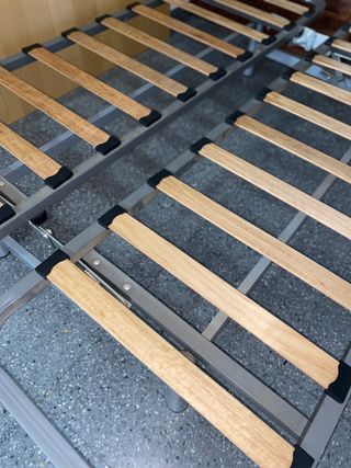 Sofá cama Rojo CLIK CLAK 2plazas (varios ángulos)