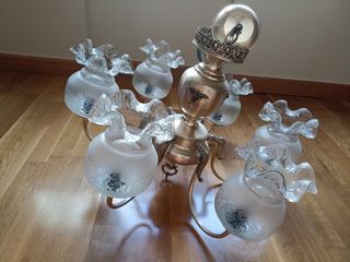 Lampara de araña vintage